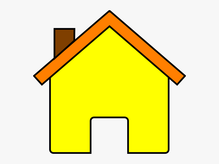 Colored House Clipart Transparent, HD Png Download