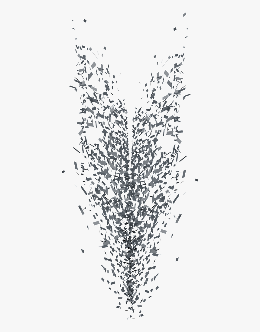 Business Technology Debris Mysterious Black And White - Illustration, HD Png Download