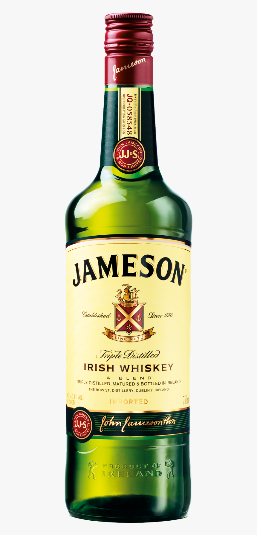 Jameson Irish Whiskey Ireland 750ml Bottle - Jameson Irish Whiskey