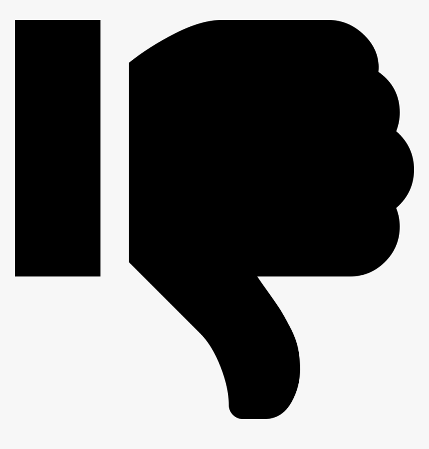 Thumbs Down - Thumb Down Font Awesome, HD Png Download
