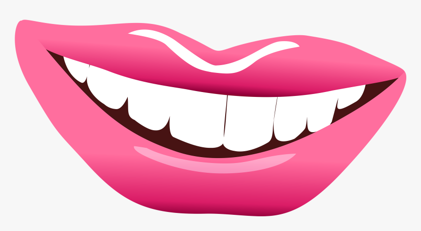 Lips Pink Png Clipart Image - Pink Lips Clipart Png, Transparent Png