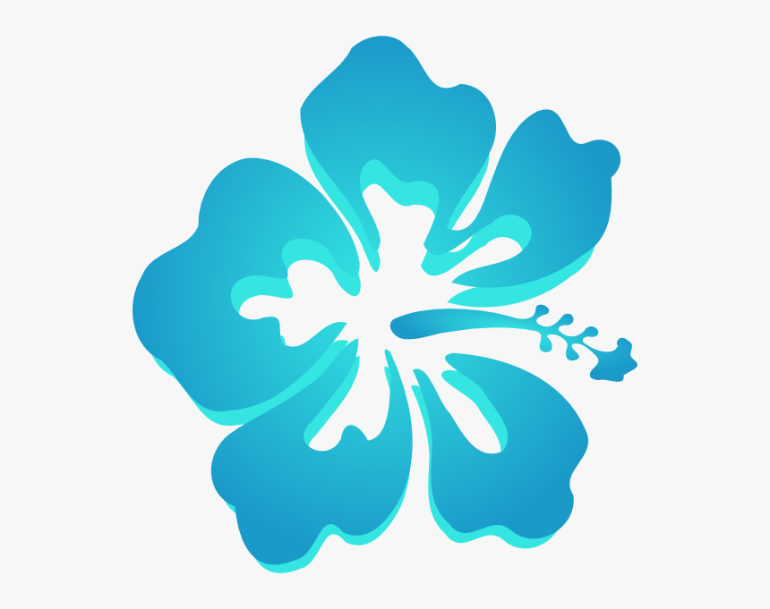 Hibiscus Svg Clip Arts - Hawaain Cartoom, HD Png Download