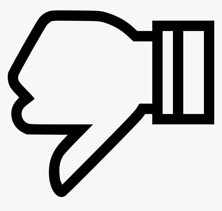 Marketing Dislike Thumbs Down - Dislike Png, Transparent Png