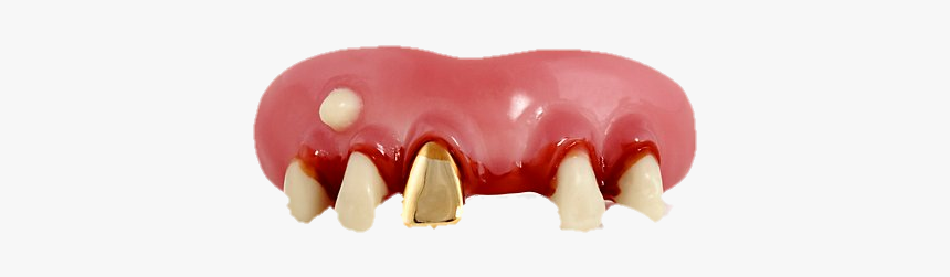 Zombie Teeth Png - Tongue, Transparent Png