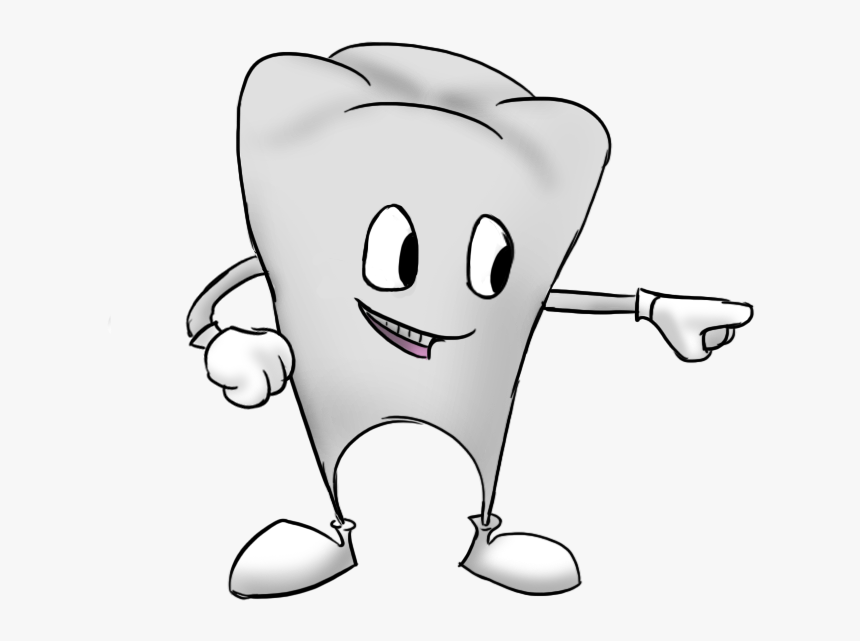 Squeakyright The Idea Behind My Squeaky Clean Teeth - Cartoon, HD Png Download