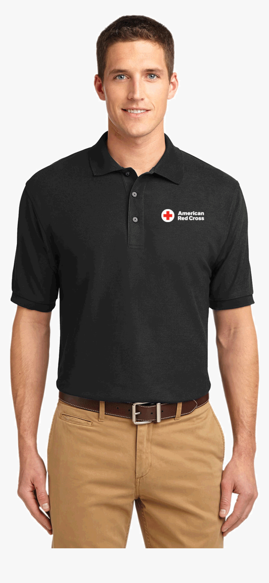 Men S Cotton Polo Shirt  - Port Authority Silk Touch ™ Polo K500, HD Png Download