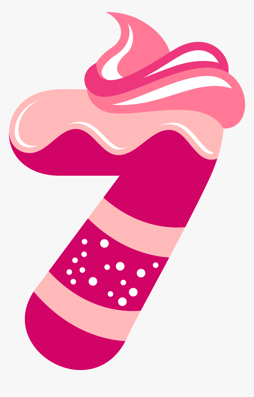 Numbers Clipart Seven - Number 7 Clipart Png, Transparent Png