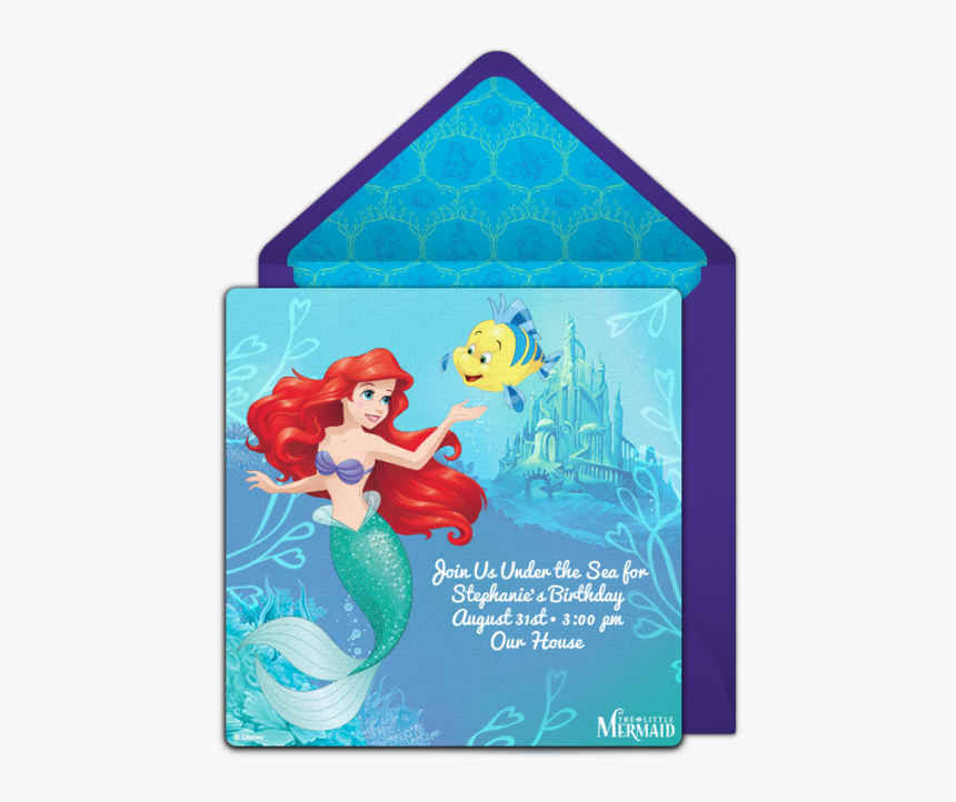 Ariel And Flounder, HD Png Download