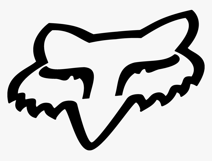 Clothing Sticker Fox T-shirt Retail Racing Clipart - Fox Head Racing Logo, HD Png Download