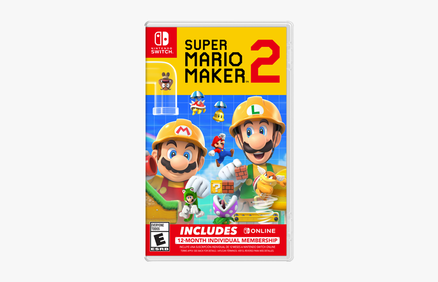 Super Mario Maker 2 Nintendo Switch Online Bundle, HD Png Download