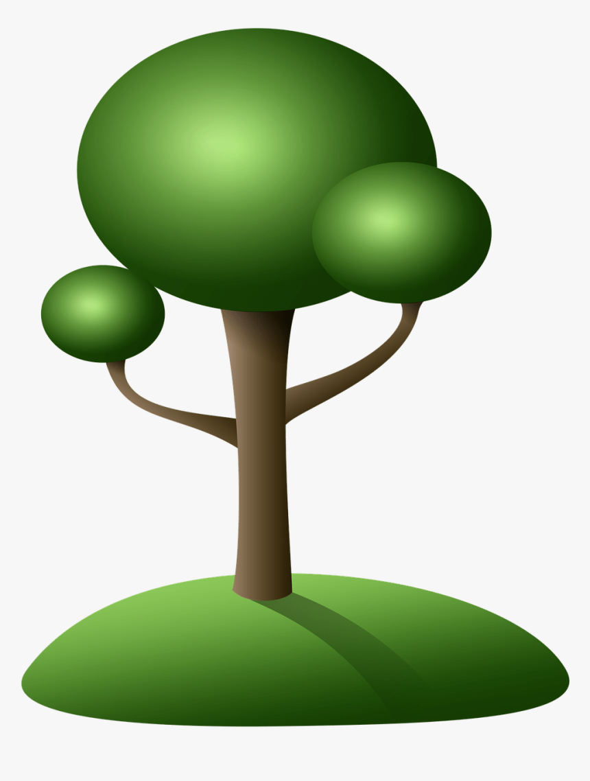 Tree Clipart - ต้นไม้ การ์ตูน Png, Transparent Png