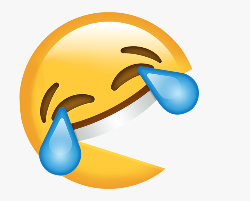 Transparent Laughing Emoji Clipart - Pacman Emoji, HD Png Download