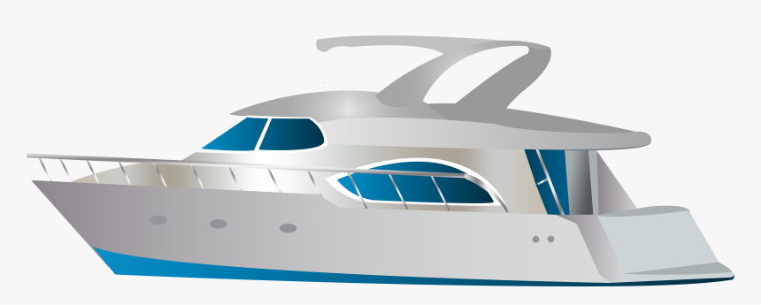 Yacht Clipart , Png Download - Transparent Background Boat Clipart, Png Download