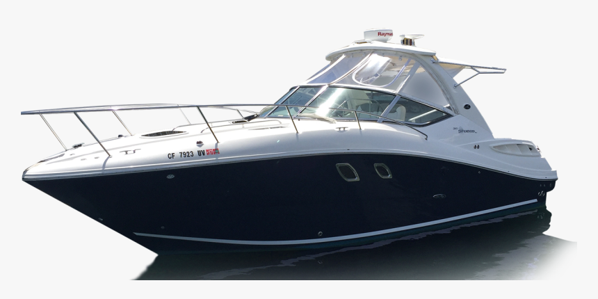Boat Png Sea Ray - Yatch At Sea Png, Transparent Png