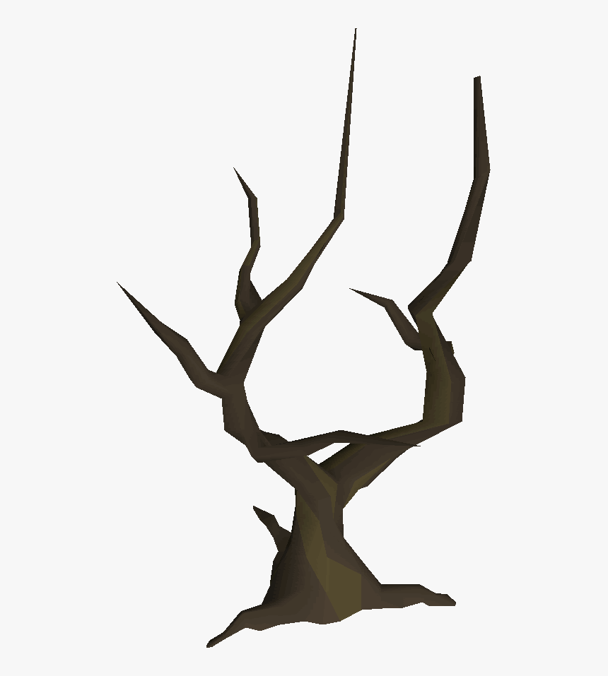Transparent Dead Trees Clipart - Runescape Dead Tree, HD Png Download