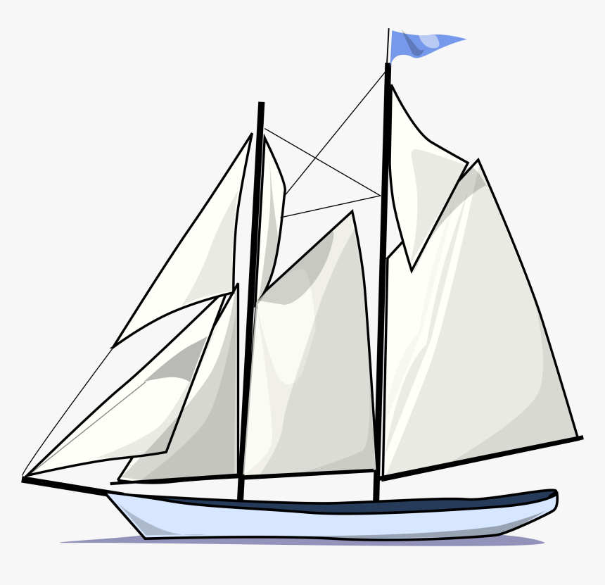 Yacht Clipart Old Boat - Yacht Clipart, HD Png Download