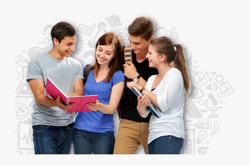 Ielts Students Png, Transparent Png