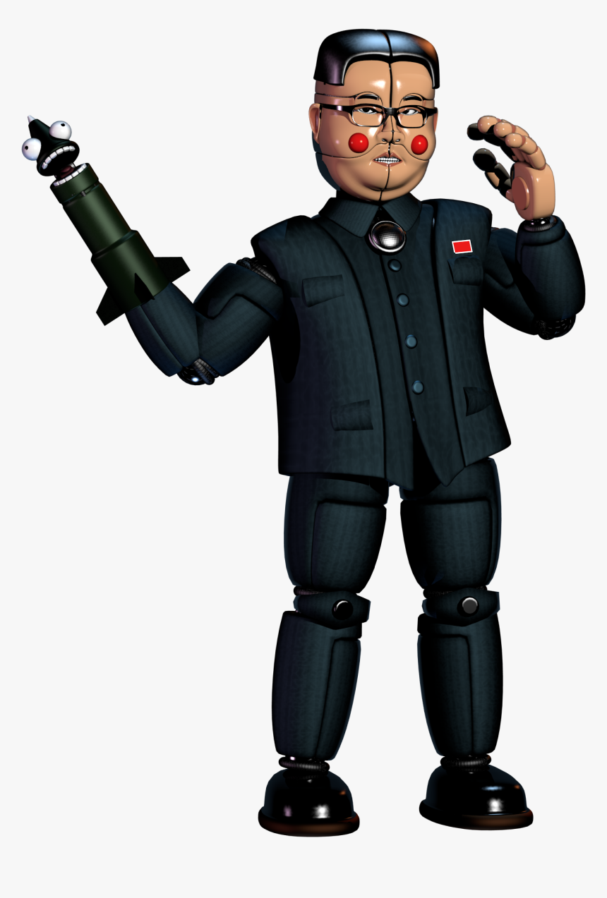 Transparent Kim Jong Un Png - Kim Jong Un Animatronic, Png Download