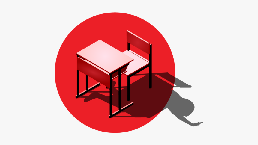 Student Shadow Wide - Graphic Design, HD Png Download