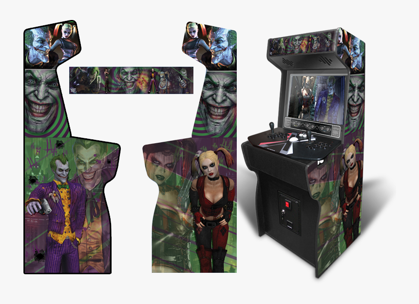 Joker Harley Quinn - Arcade Mortal Kombat X, HD Png Download
