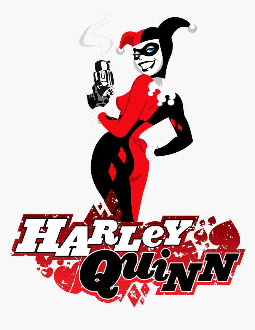 Harley Quinn Wheel - Cartoon Harley Quinn Classic, HD Png Download