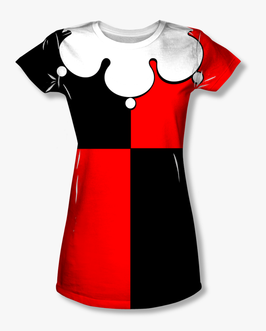 Classic Harley Quinn Tee Shirt, HD Png Download