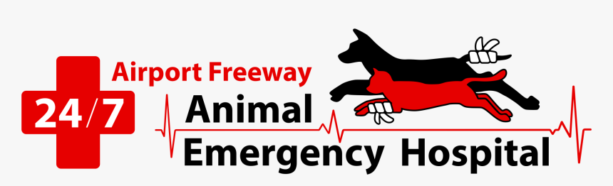 Airport Freeway Animal Emergency Hospital - Hospital Emergency Sign 24 * 7, HD Png Download