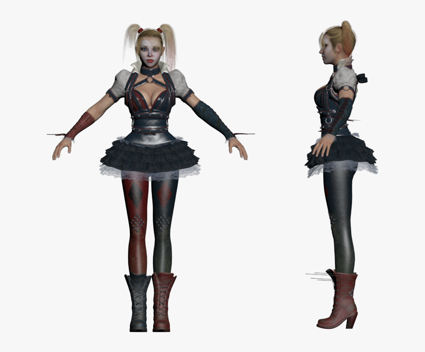 Download Zip Archive - Harley Quinn 3d Model Free, HD Png Download