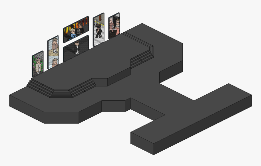 Stage, Habbos - Architecture, HD Png Download