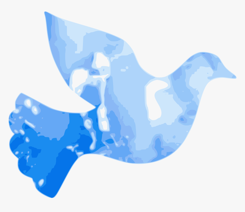 Water Dove Big Image - Symbols Of Mother Teresa, HD Png Download
