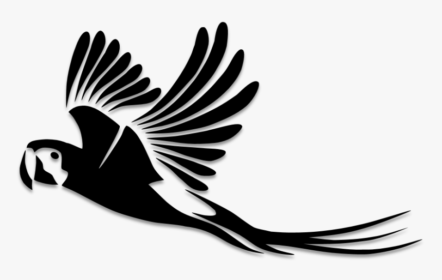 Parrot Clipart Tail - Bird Decals, HD Png Download