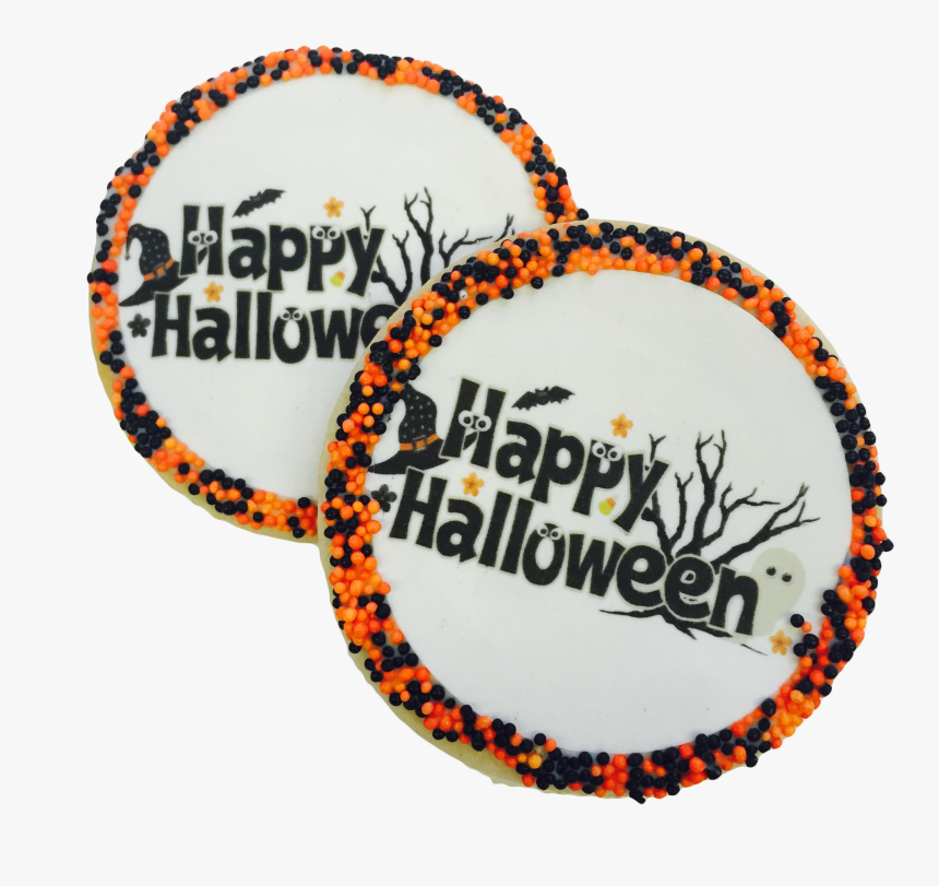 Happy Halloween - Happy Halloween Sugar Cookies, HD Png Download