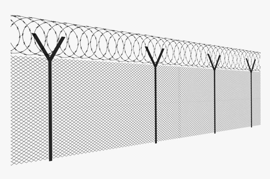 Barbed Wire Chain Link Transparent Background Barbed Wire Fence Png