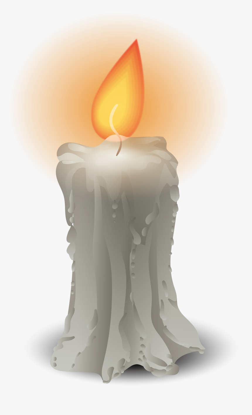 Candle Combustion Wax - Burning Candle Png, Transparent Png