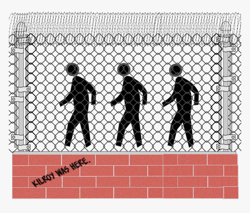 Pedestrian Penology Clip Arts - Three In Prison Clipart, HD Png Download