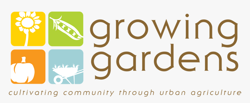 Broken Chain Link Fence Png , Png Download - Growing Gardens Logo, Transparent Png