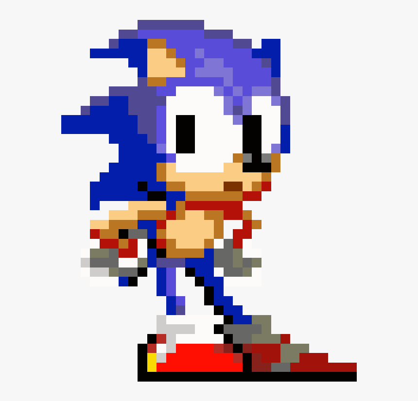 Sonic The Hedgehog, Sonic Mania, Video Game, Play, - Sonic 1 Pixel Art, HD Png Download