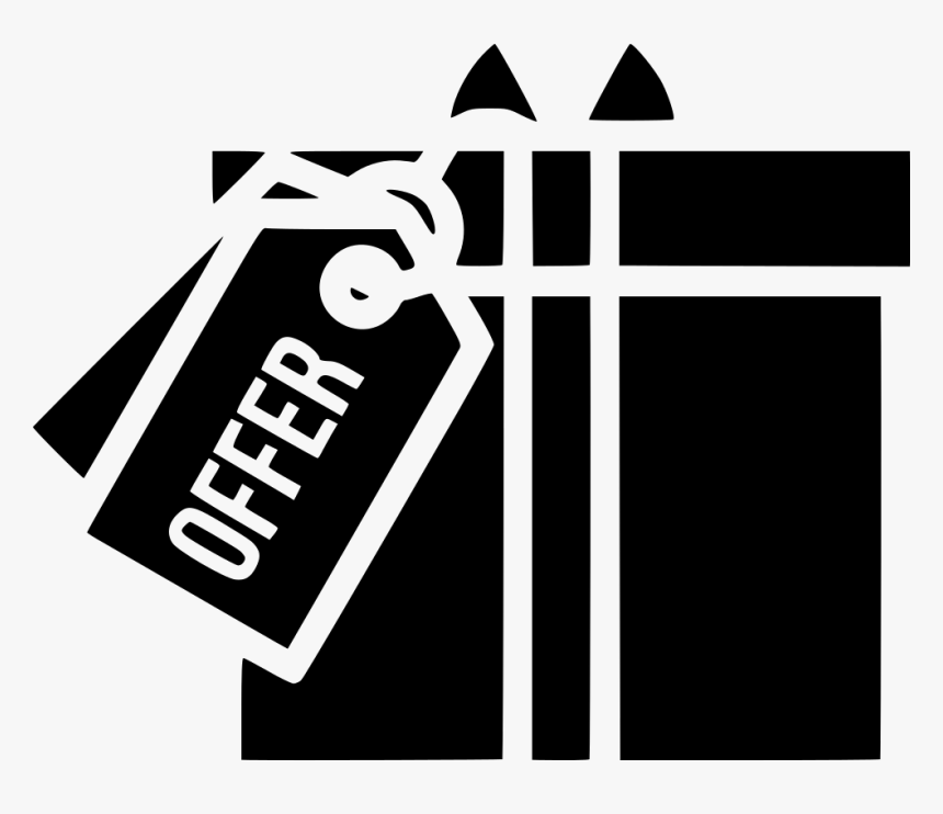Transparent Offer Tag Png - Gift And Tag Icon Png, Png Download