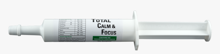 Total Calm & Focus Syringe - Syringe, HD Png Download