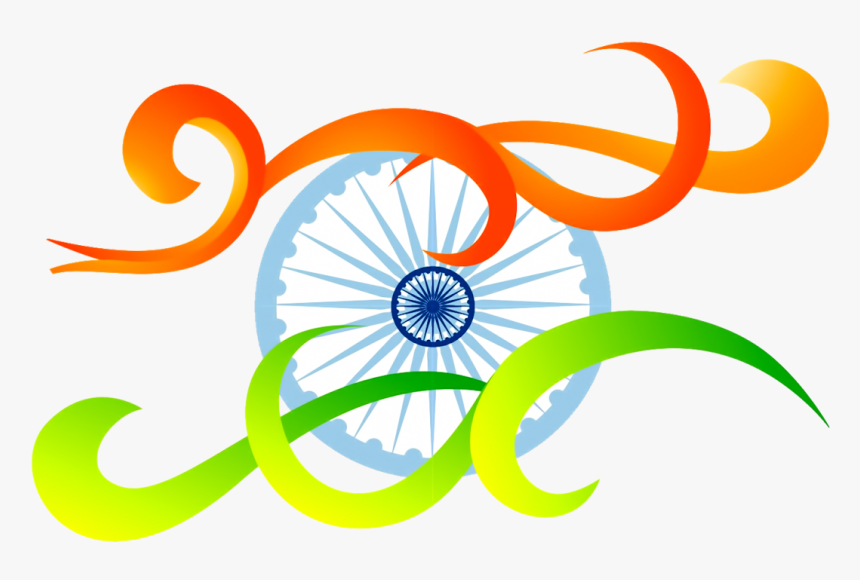 Independence Day Flag Design India, HD Png Download