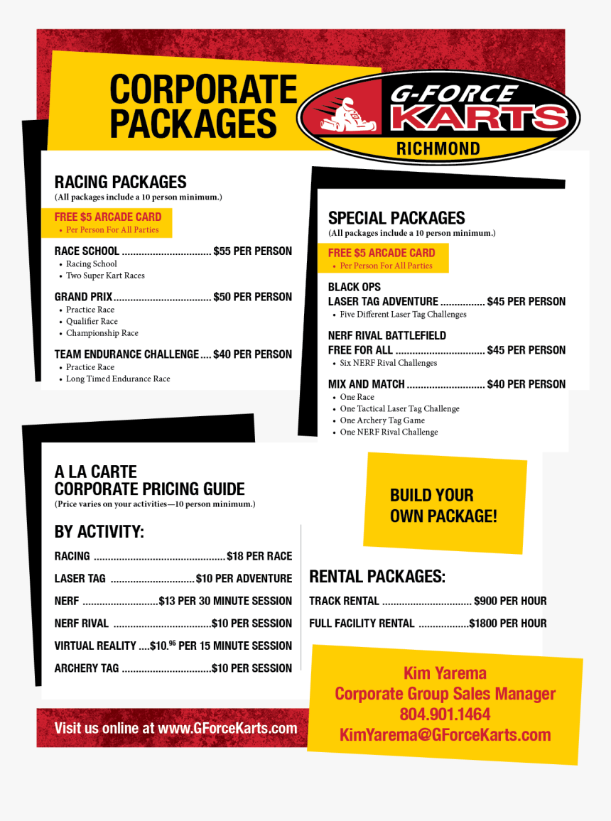 G Force Karts, HD Png Download