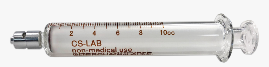 Glass Syringe For Gas, HD Png Download