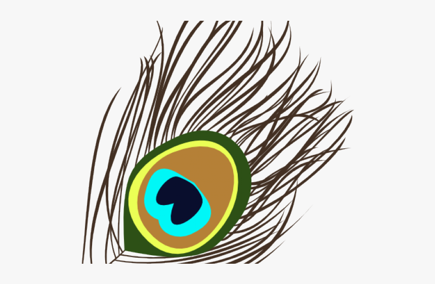 Fluted Clipart Mor Pankh - Mor Pankh Png, Transparent Png