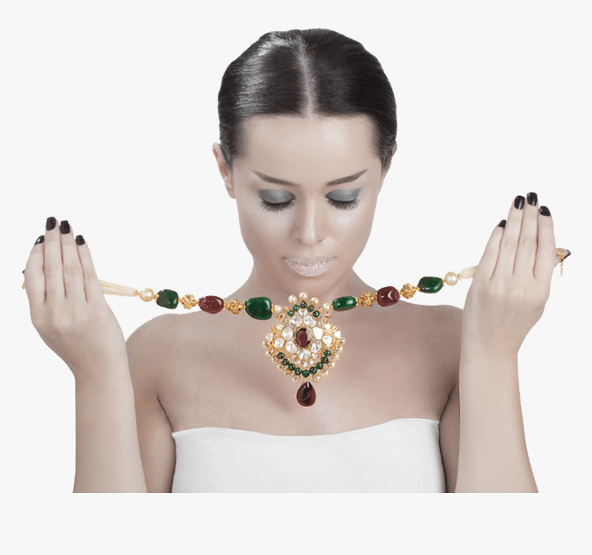 Jewellery Models Png - Girl, Transparent Png