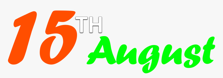 15 August Png New, Transparent Png