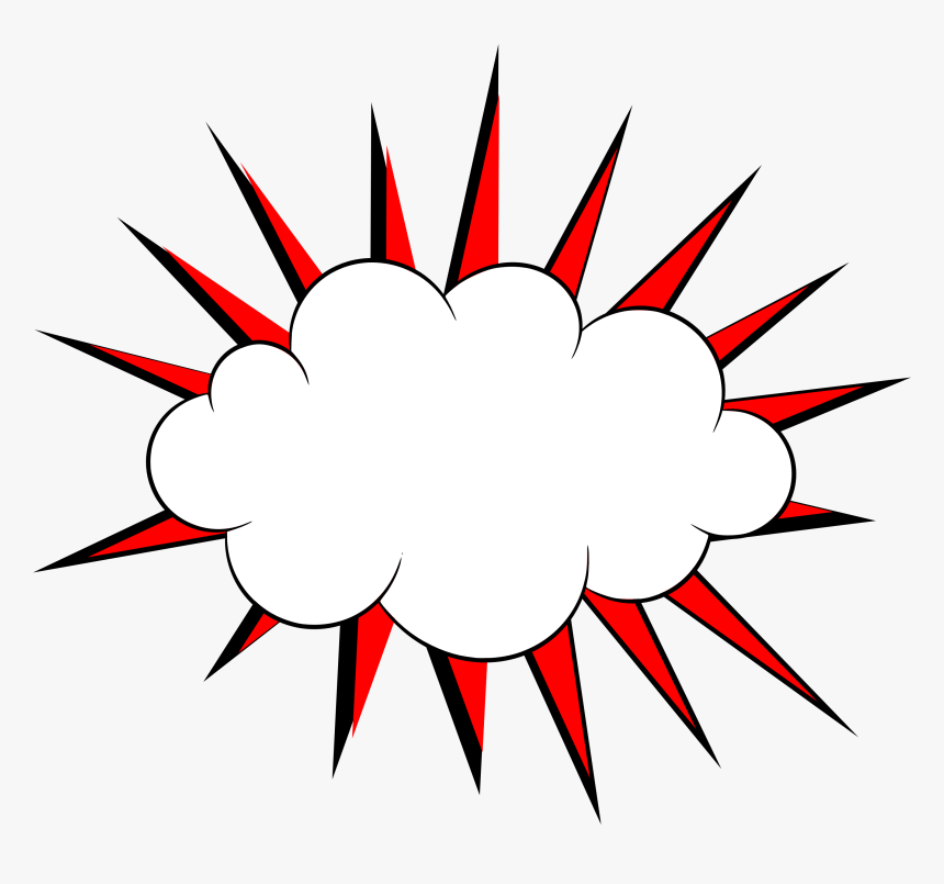 Cloud Comics Clipart Png, Transparent Png