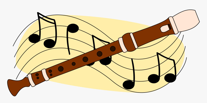 Art Music Recorder Download - Recorder Music Clipart, HD Png Download