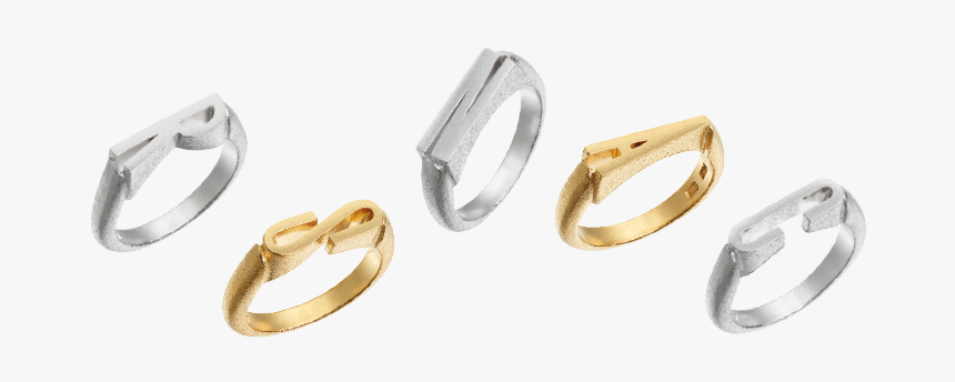 Heiring Bogstav Ring, HD Png Download