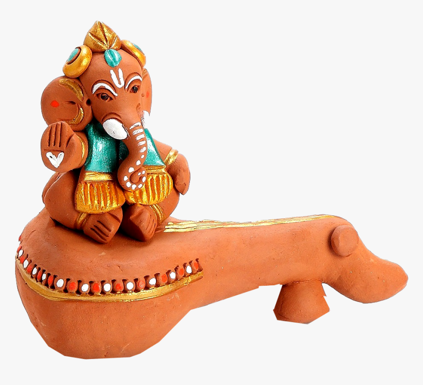 Transparent Clipart Image God Ganesha Soil Idol Png - Ganesh Idols Transparent Png, Png Download