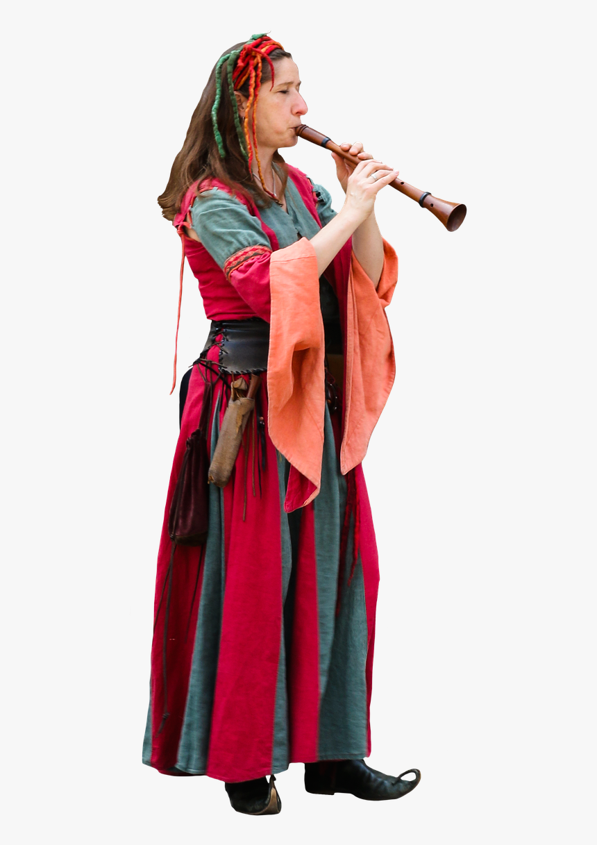 Musicien Moyen Age, HD Png Download